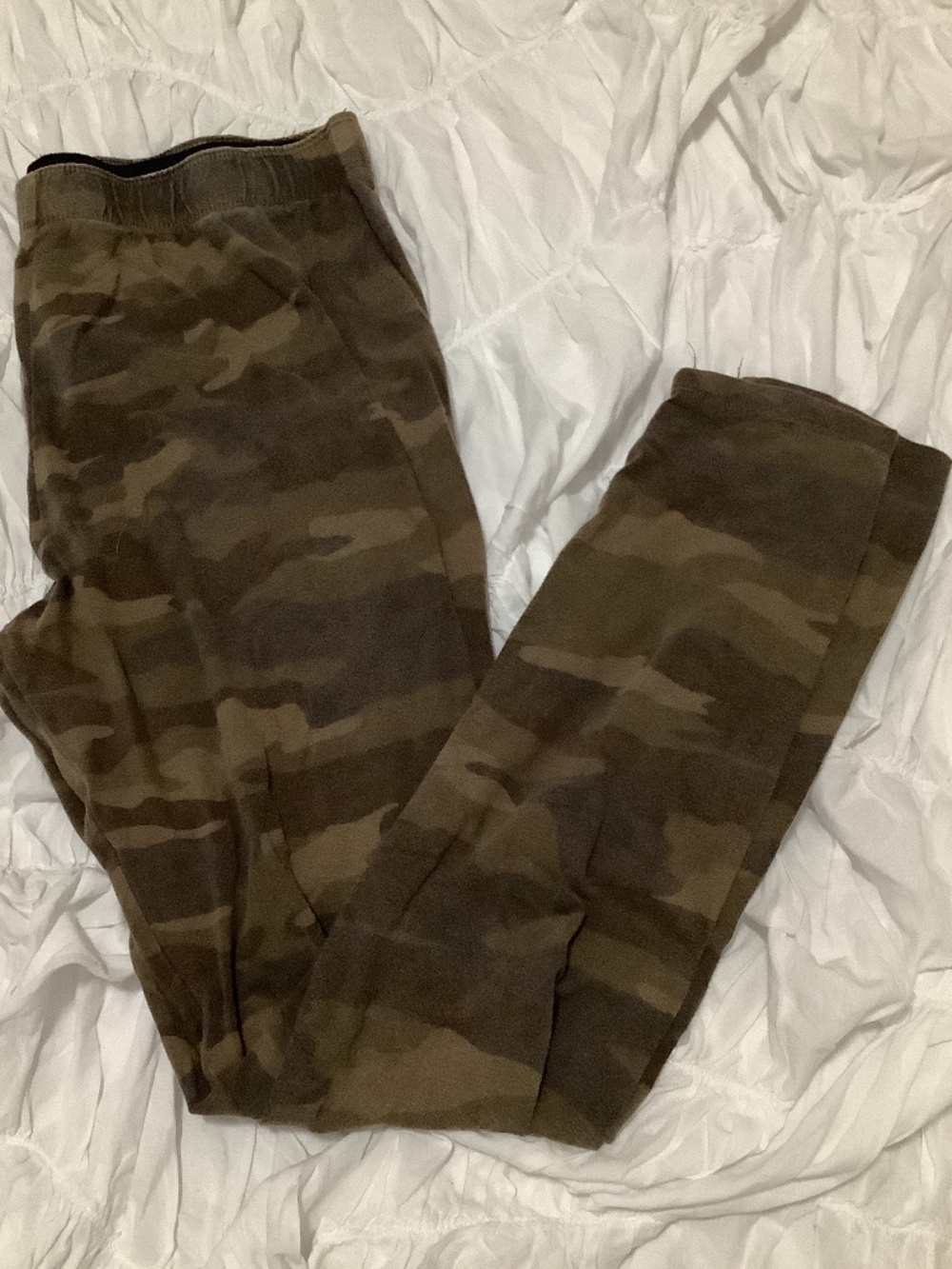 Green Camouflage Leggings